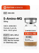 5-Amino-1MQ 50mg (Liofilizada) com Água Bacteriostática - Peptide Sciences