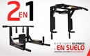 Barra de Dominadas de Pared Desmontable – Soporte hasta 300 kg (ENVÍO GRATIS)