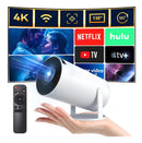 Mini Proyector Portátil Ultra HD 8000 LM con WiFi y Bluetooth (ENVÍO GRATIS)