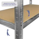 Estantería Metálica 5 Estantes Reforzada 90x40x180 cm – Alta Capacidad 175 kg por Nivel (ENVÍO GRATIS)