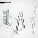 Escalera de Aluminio Articulada – 16 Escalones (ENVÍO GRATIS)