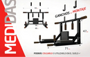 Barra de Dominadas de Pared Desmontable – Soporte hasta 300 kg (ENVÍO GRATIS)