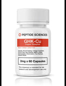 GHK-Cu (2mg x 60 Capsules) (Copper Tripeptide) - Peptide Sciences