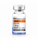 GHK-Cu 50mg (Liofilizada) com Água Bacteriostática - R2 Research Labs