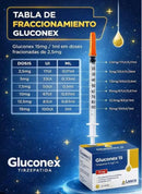 Gluconex 15 Tirzepatide 15mg / (1,0mL cada) 4 Ampolas - Lasca