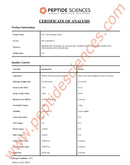 IGF-1 LR3 (Receptor Grade) 1mg - Peptide Sciences