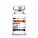 Retatrutide 15mg (Liofilizada) com Água Bacteriostática - R2 Research Labs