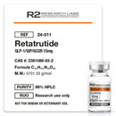 Retatrutide 15mg (Liofilizada) com Água Bacteriostática - R2 Research Labs