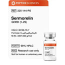 Sermorelin 15mg GHRH 1-29 (Liofilizada) com Água Bacteriostática - Peptide Sciences