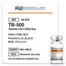 TB-500 5mg (Liofilizada) com Água Bacteriostática - R2 Research Labs
