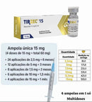 Tirzec Tirzepatida 15 mg - MD com 4 Doses - Quinfa