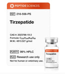 Tirzepatide 15mg (Liofilizada) com Água Bacteriostática - Peptide Sciences